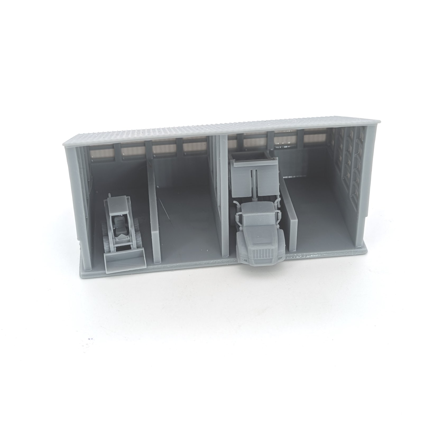 N Scale 1/160 Commodity Storage Shed | Whistle Stop Models - Image 6