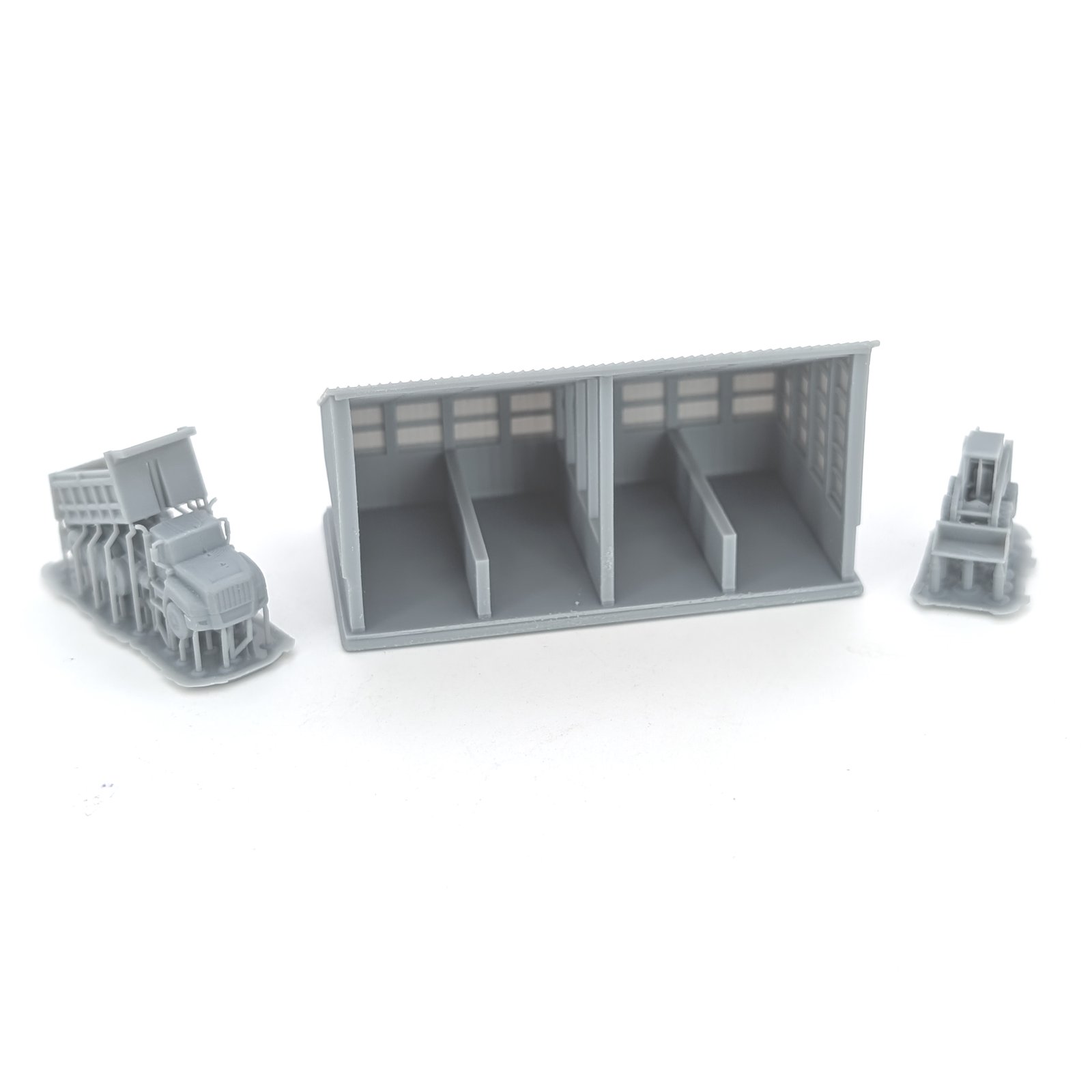 Z Scale 1/220 Commodity Storage Shed | Whistle Stop Models - Image 5