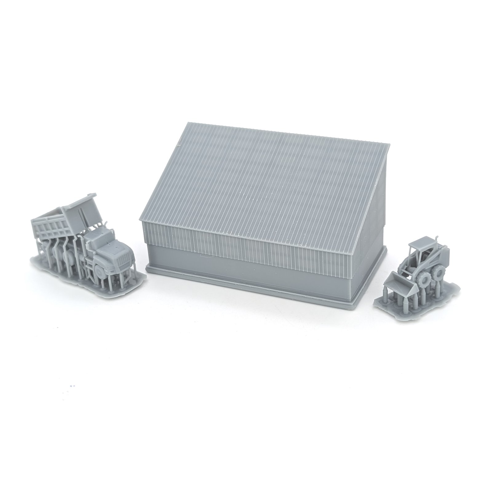 Z Scale 1/220 Commodity Storage Shed | Whistle Stop Models - Image 6