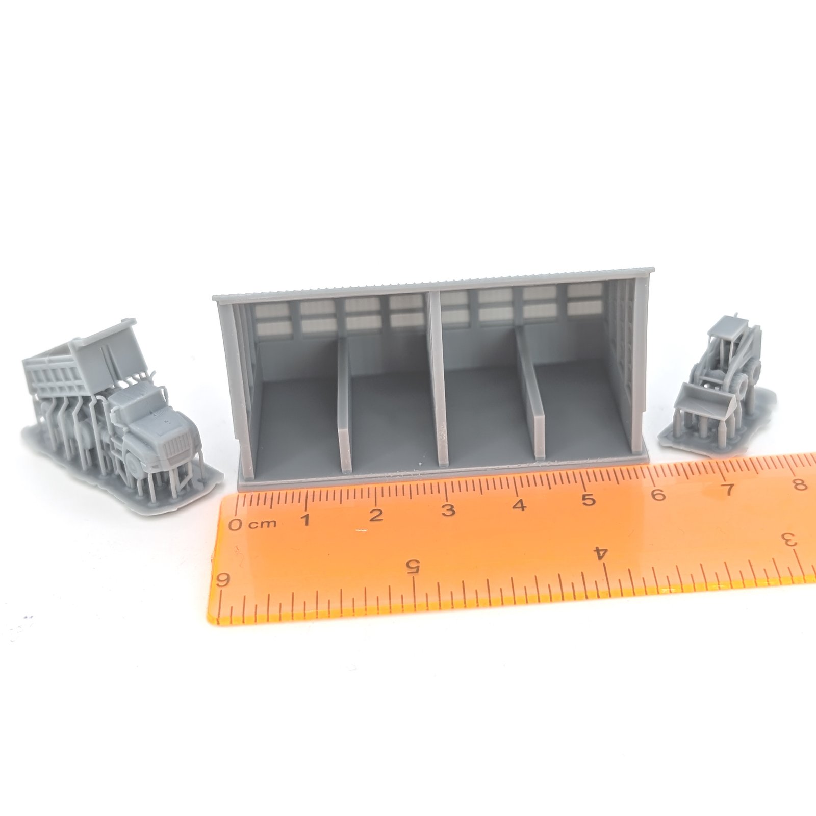 Z Scale 1/220 Commodity Storage Shed | Whistle Stop Models - Image 2