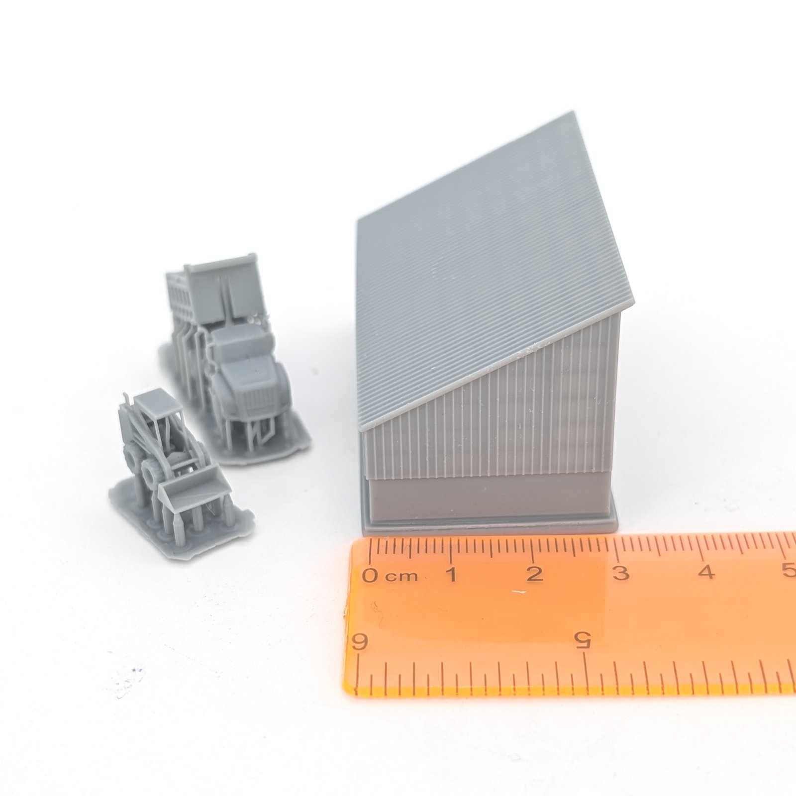 Z Scale 1/220 Commodity Storage Shed | Whistle Stop Models - Image 3