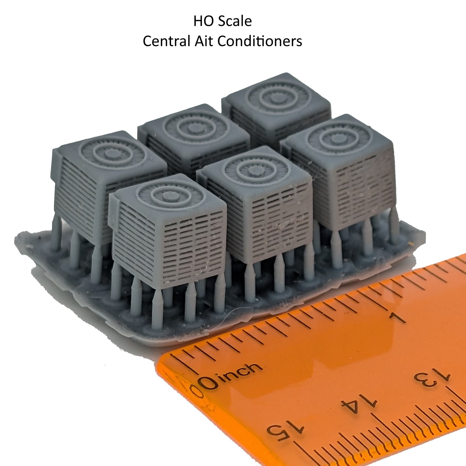 HO-Scale Central ACs set of 6 - Image 4