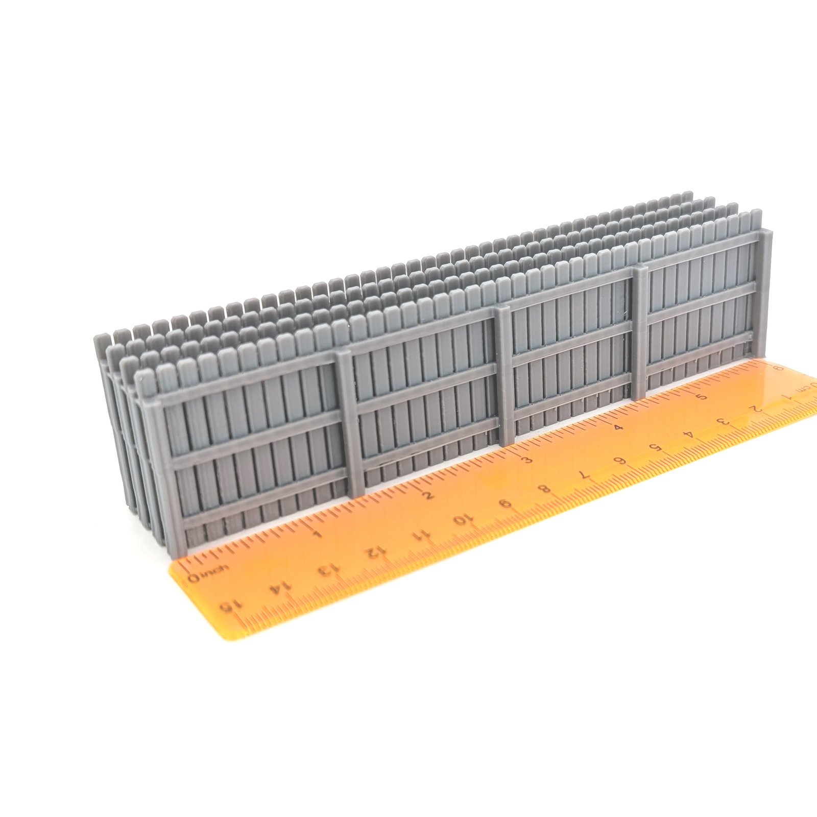 O-Scale 6ft Wood Privacy Fence - Image 2