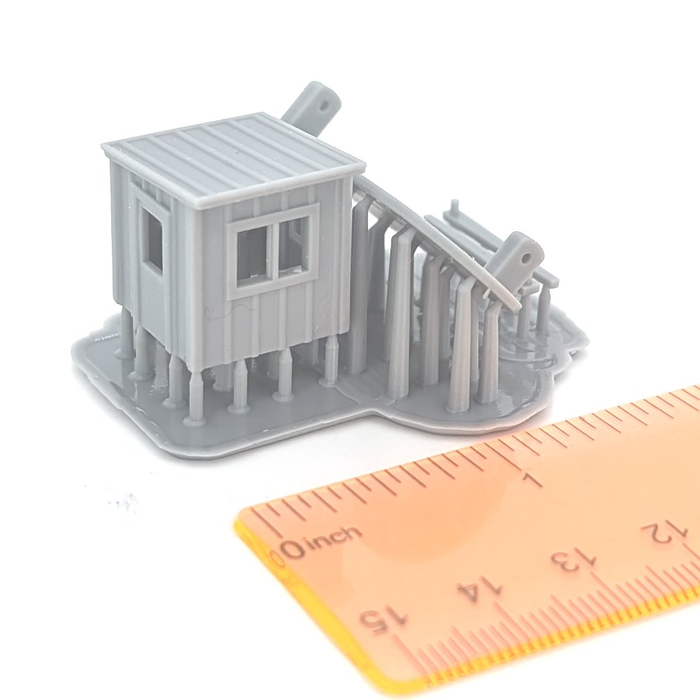 N-Scale | 1/160 | Guard Shack | Whistle Stop Models - Image 6