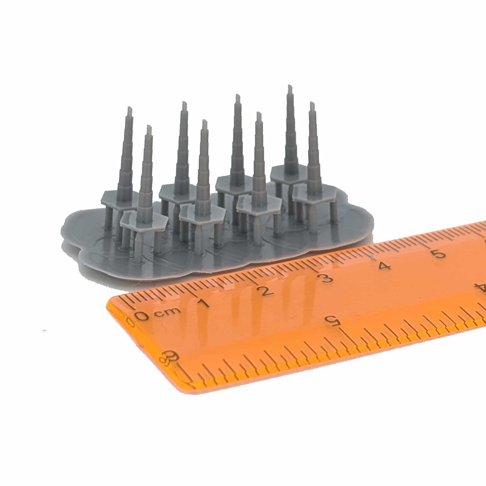 HO Scale | Traffic Channelizers set of 8 | Whistle Stop Models | 1/87 - Image 3