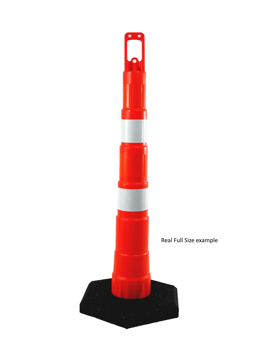 O Scale | Traffic Channelizers set of 4 | Whistle Stop Models | 1/48 - Image 6