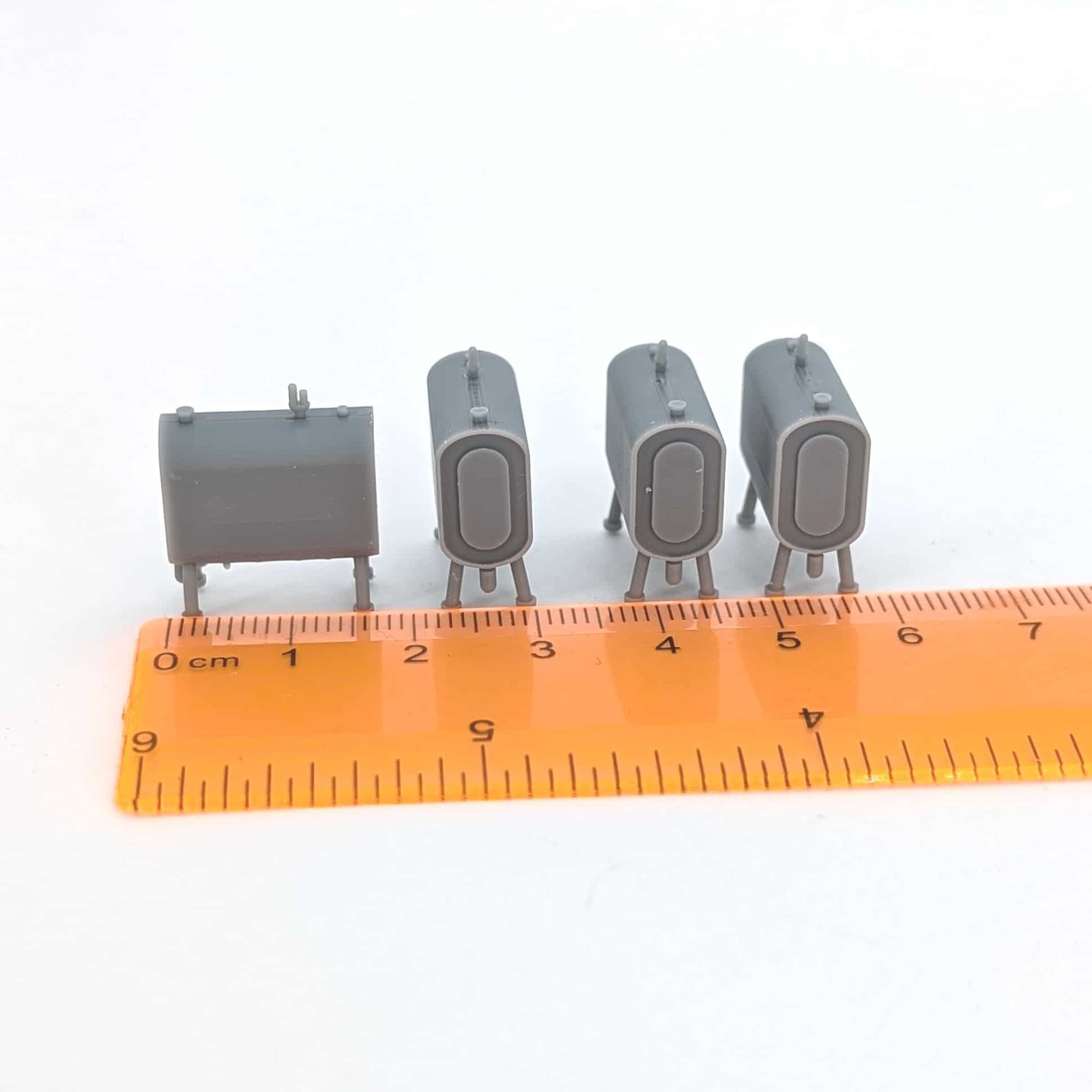 HO Scale | Fuel Oil Tank set of 4 | Whistle Stop Models | 1/87 - Image 4